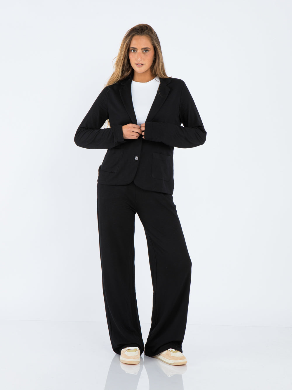 Blazer 2 buttons BLACK