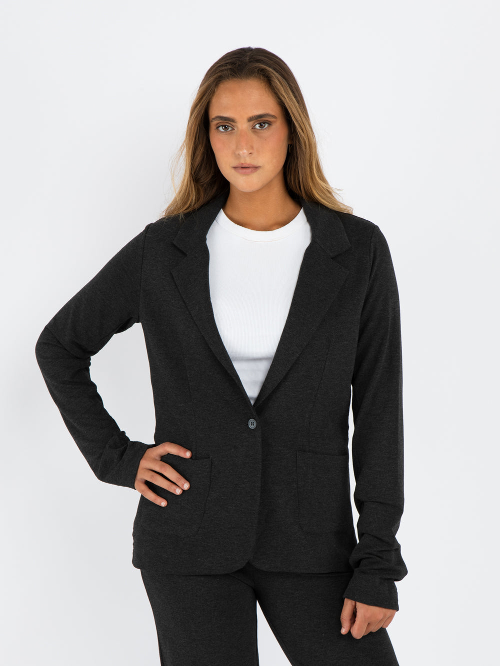 Blazer 1 button ANTHRACITE