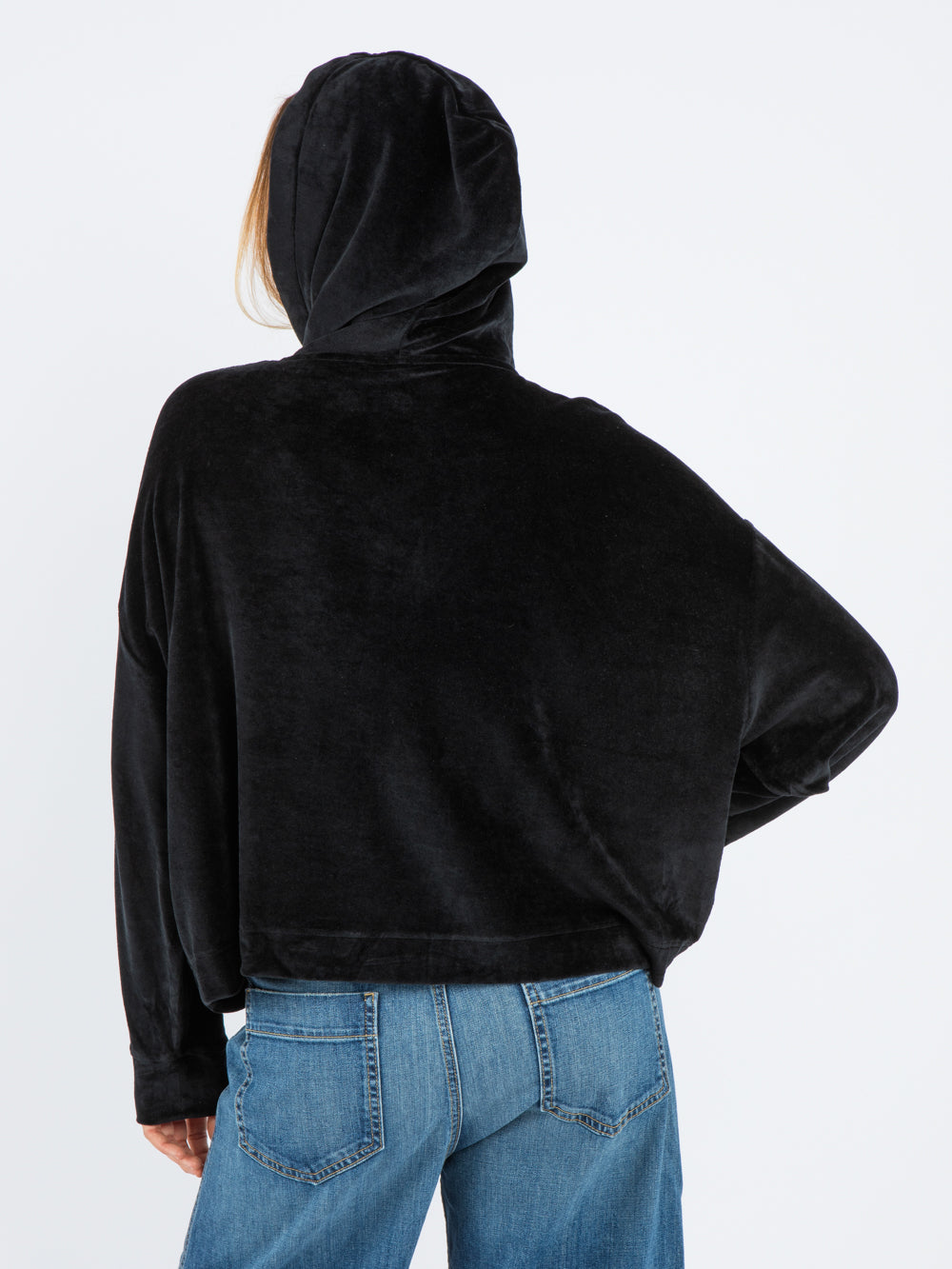 Zip hoody BLACK