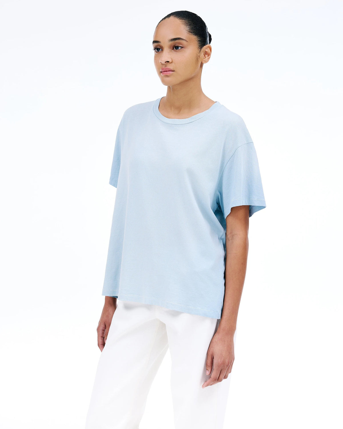 Oversized tee vintage sky SKY BLUE