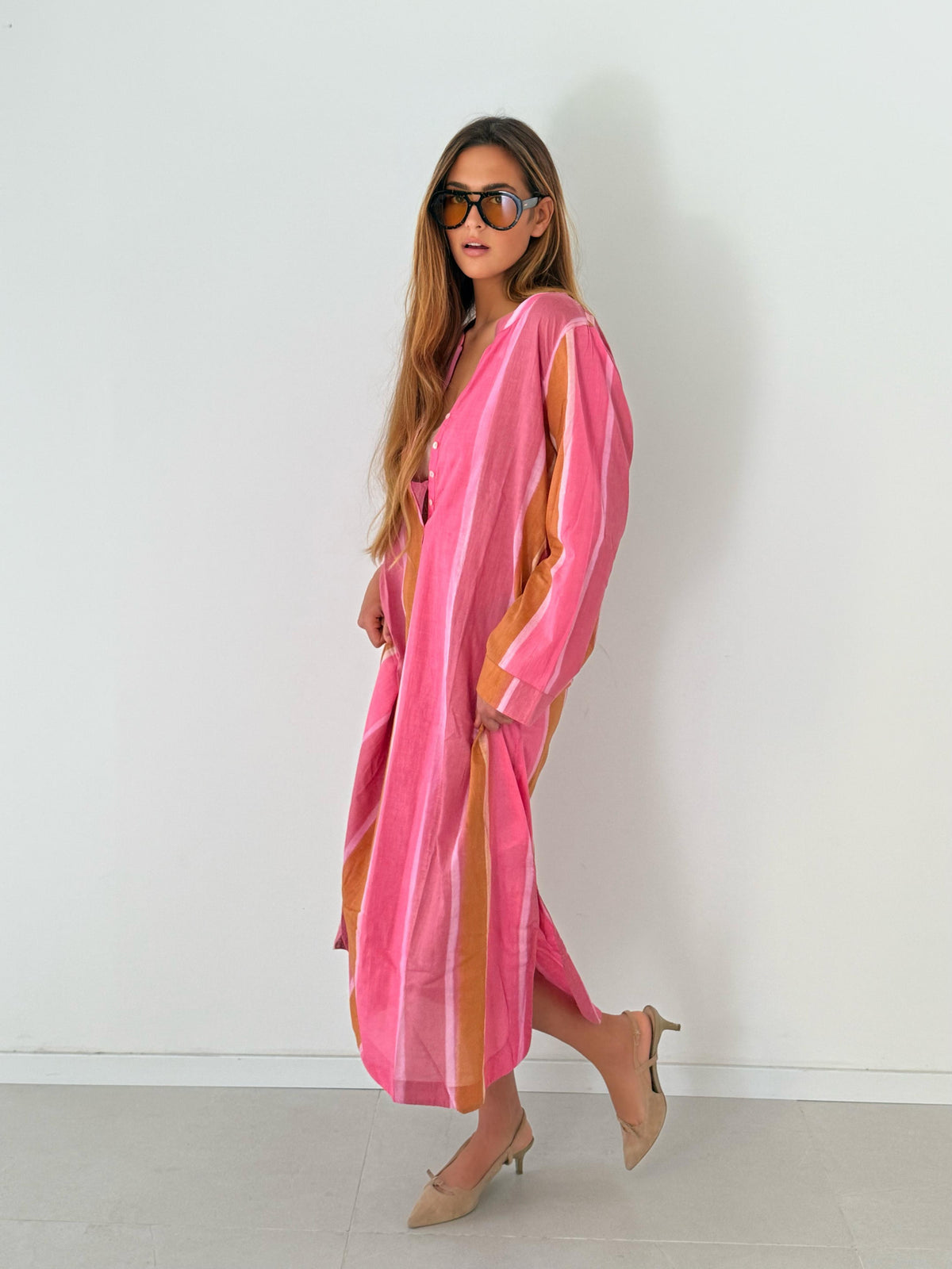 Morrocan stripe Bazaar PINK