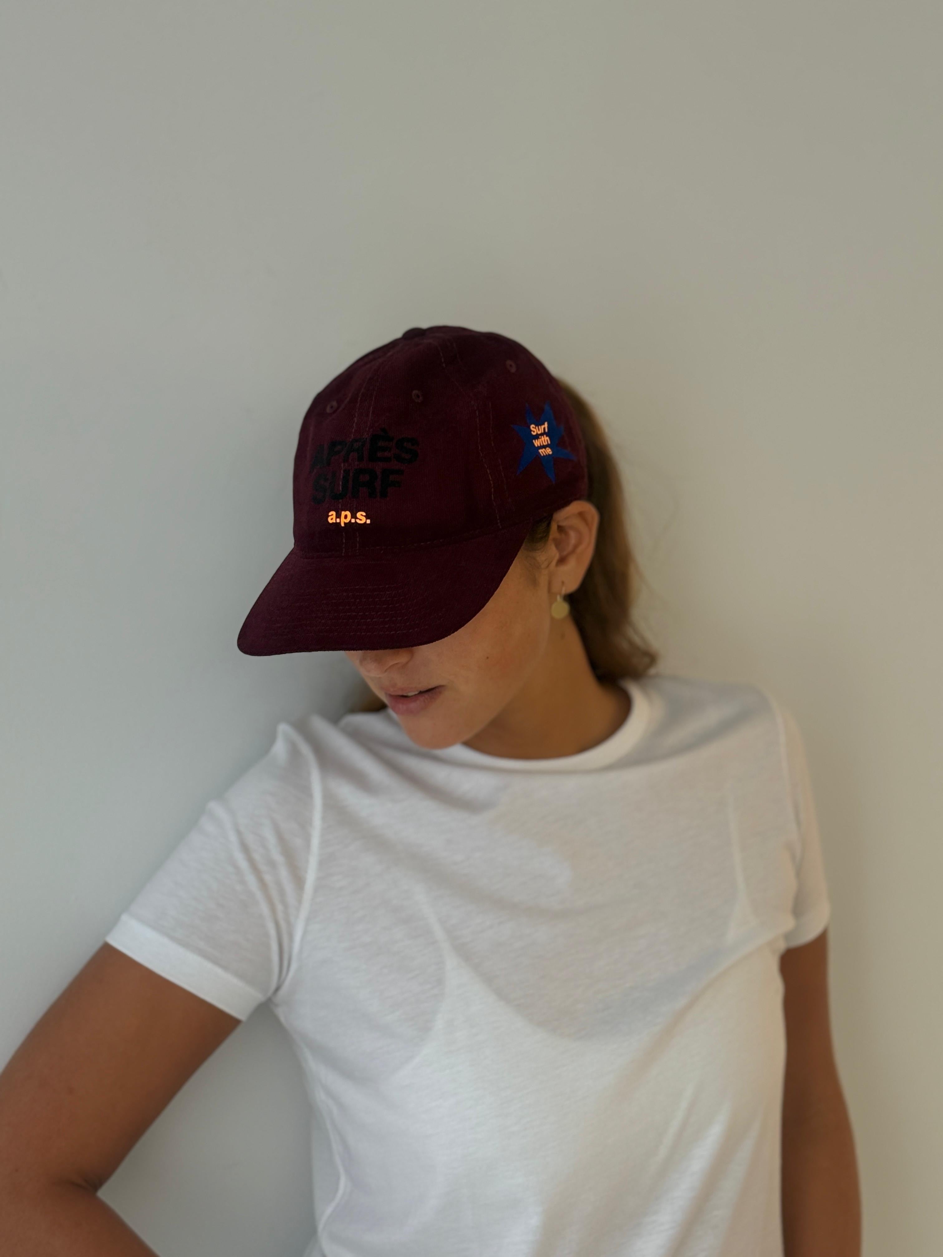 John Wave Cap BURGUNDY