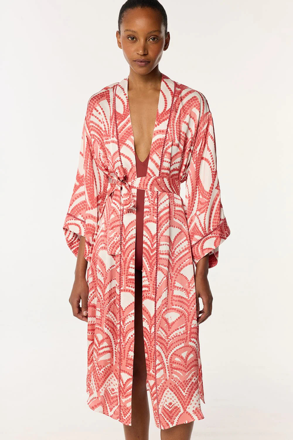 Long kimono Erica PINK HIMBA