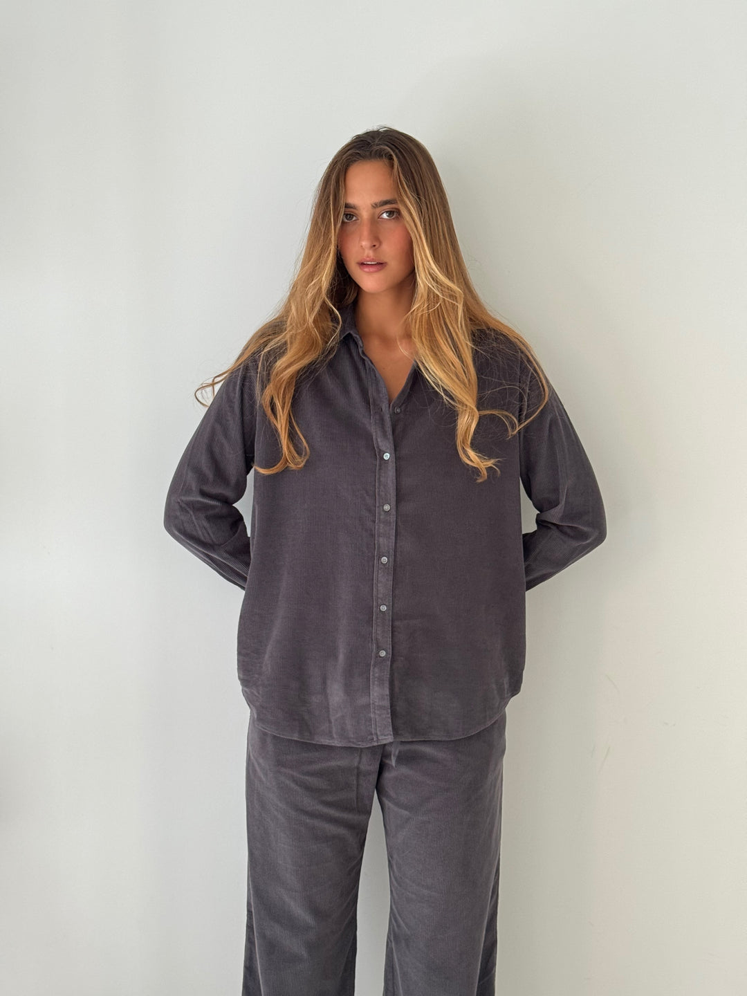 Cinema woven shirt ANTHRACITE