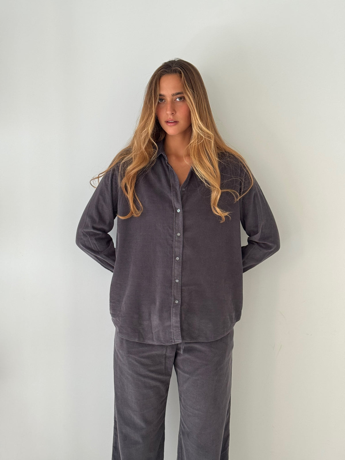Cinema woven shirt ANTHRACITE