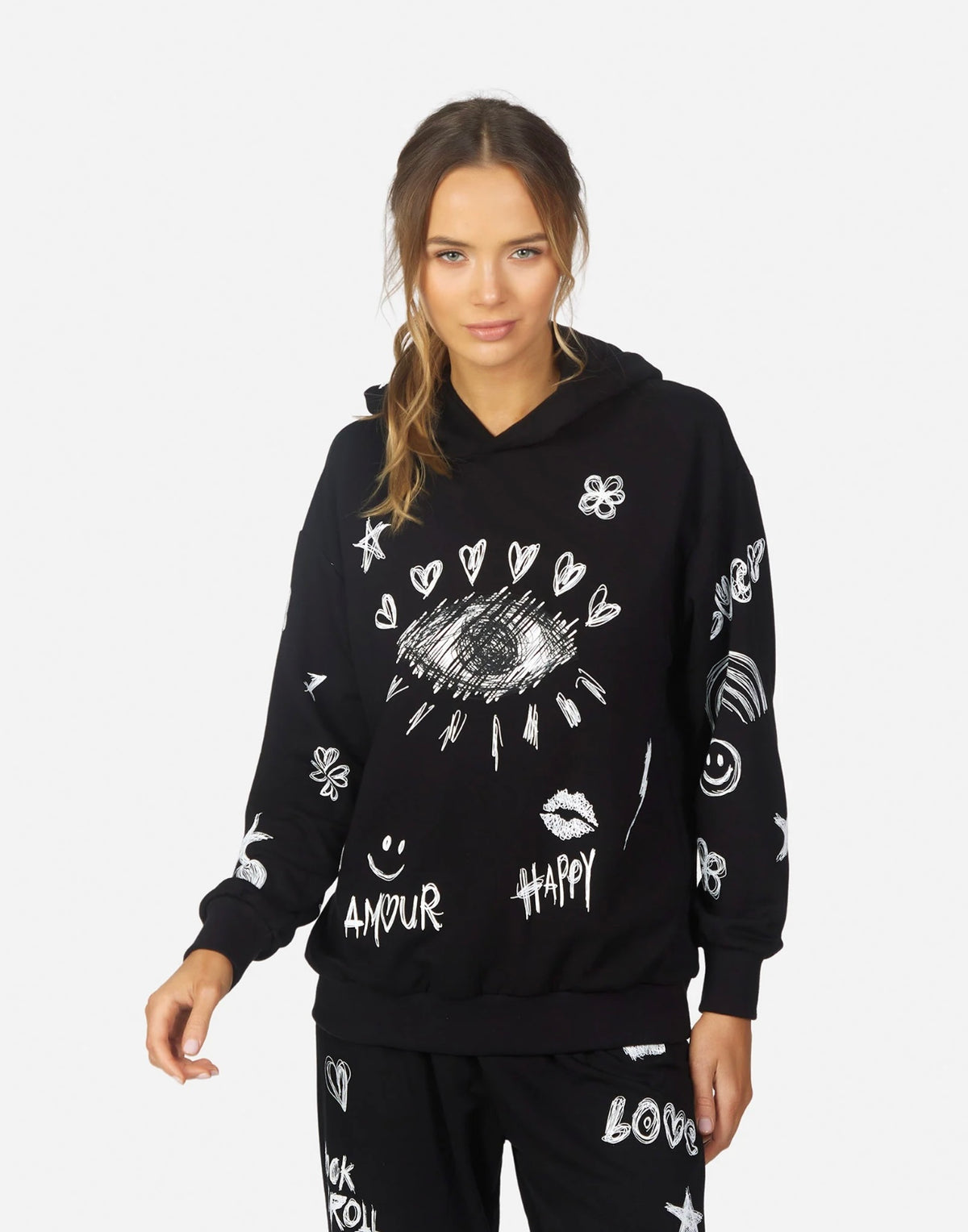 Harmony doodle elements BLACK