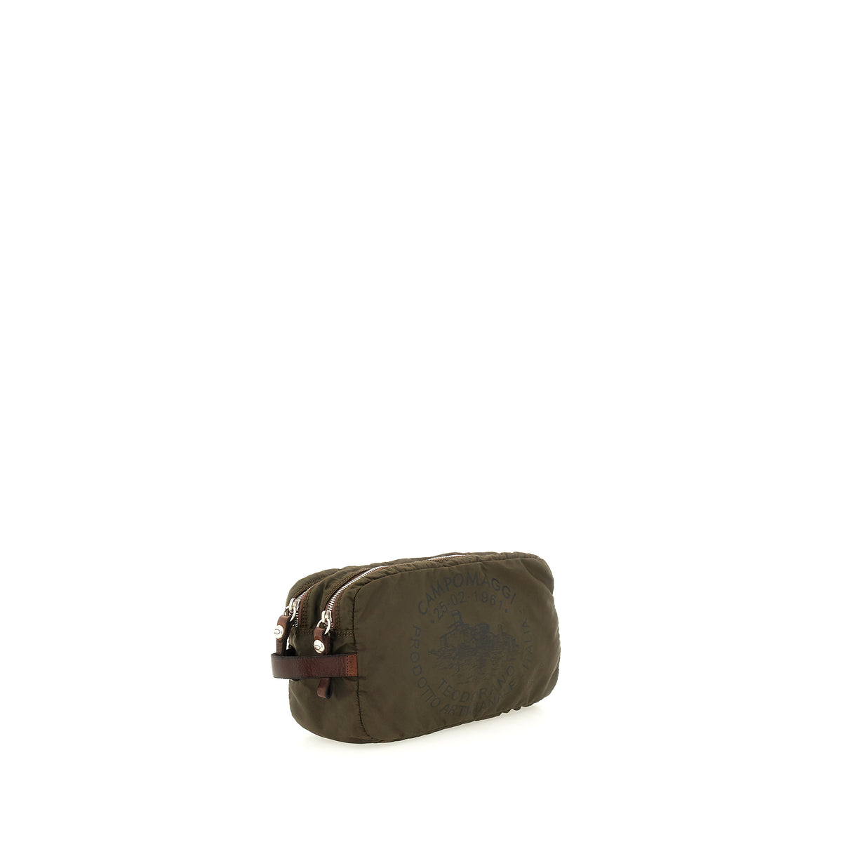 rosa beauty nylon+cow+print MILITARY+BROWN