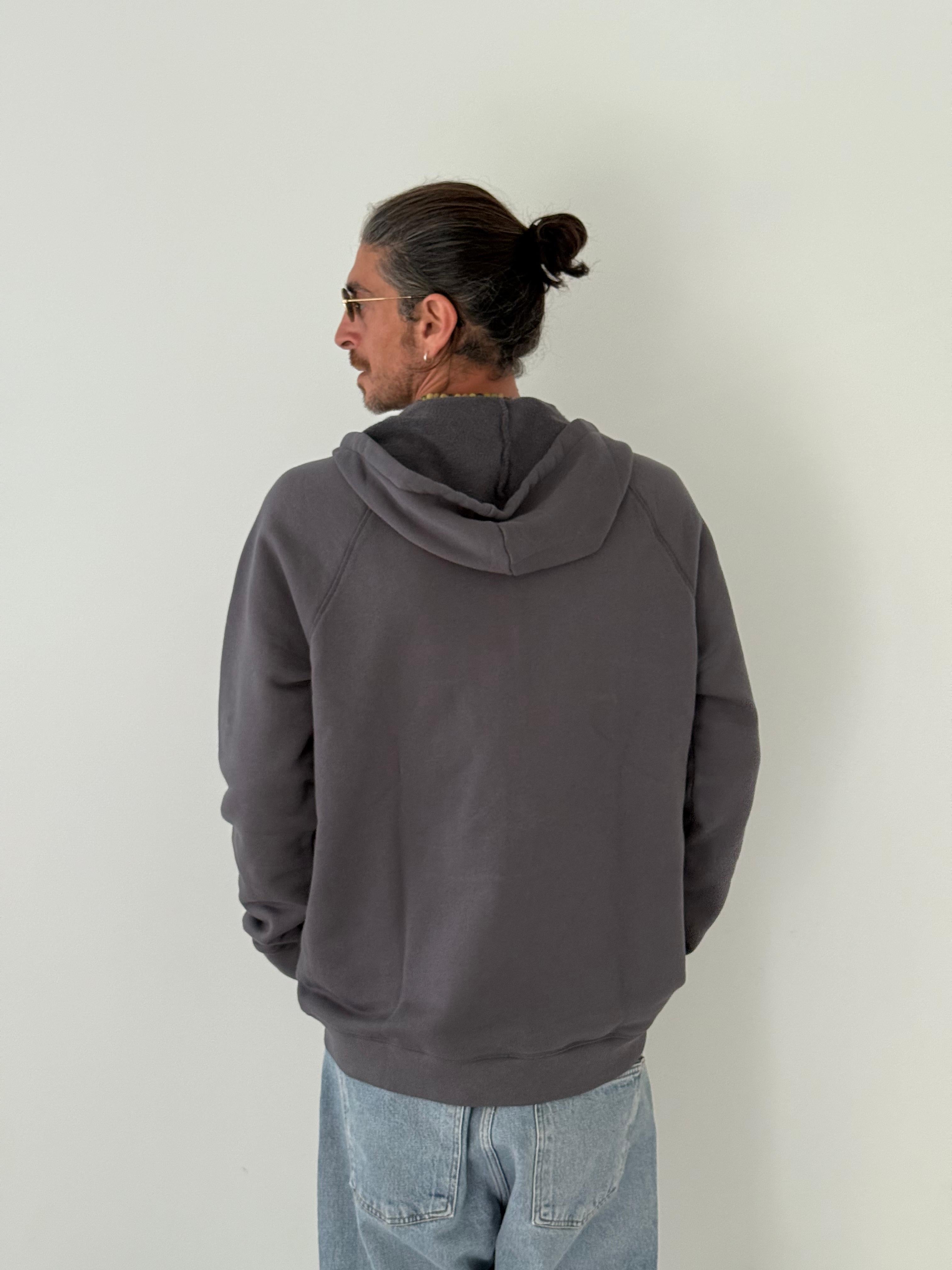 Zip hoody PEBBLE