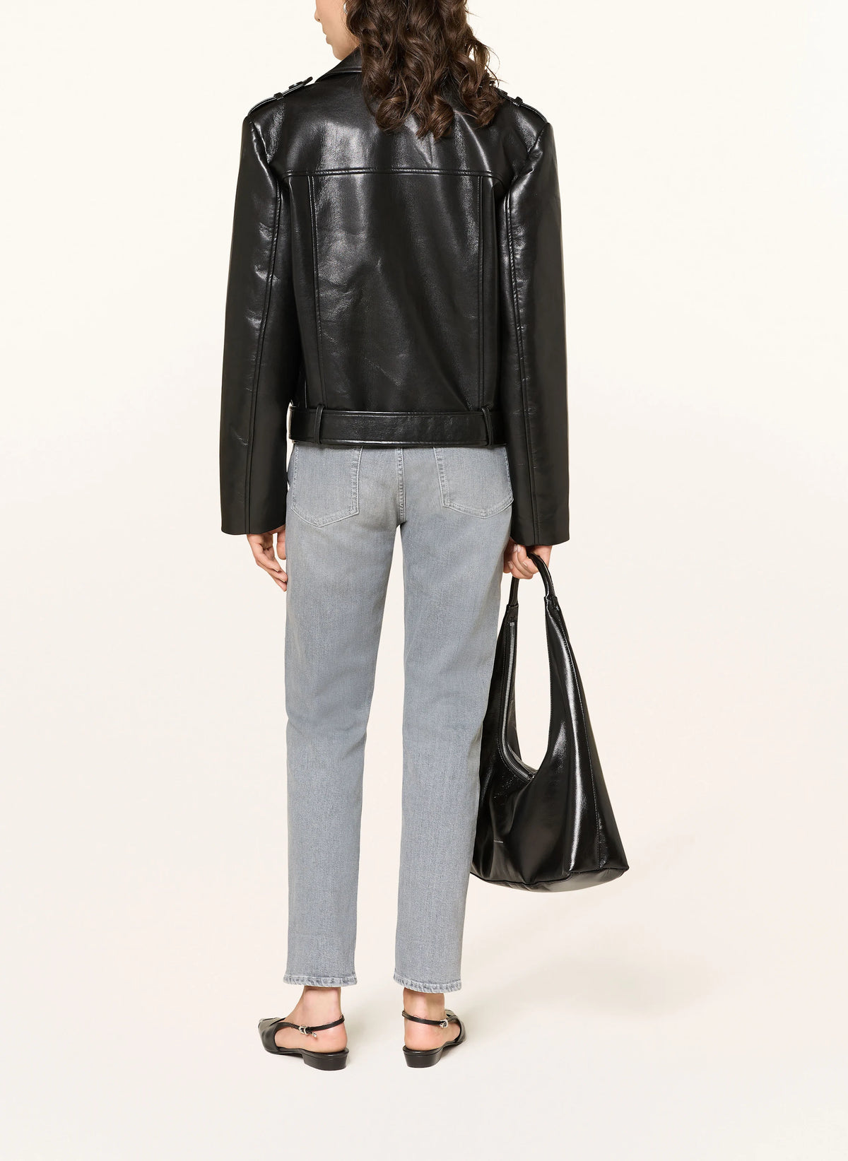 Relaxed skinny full scale GREY