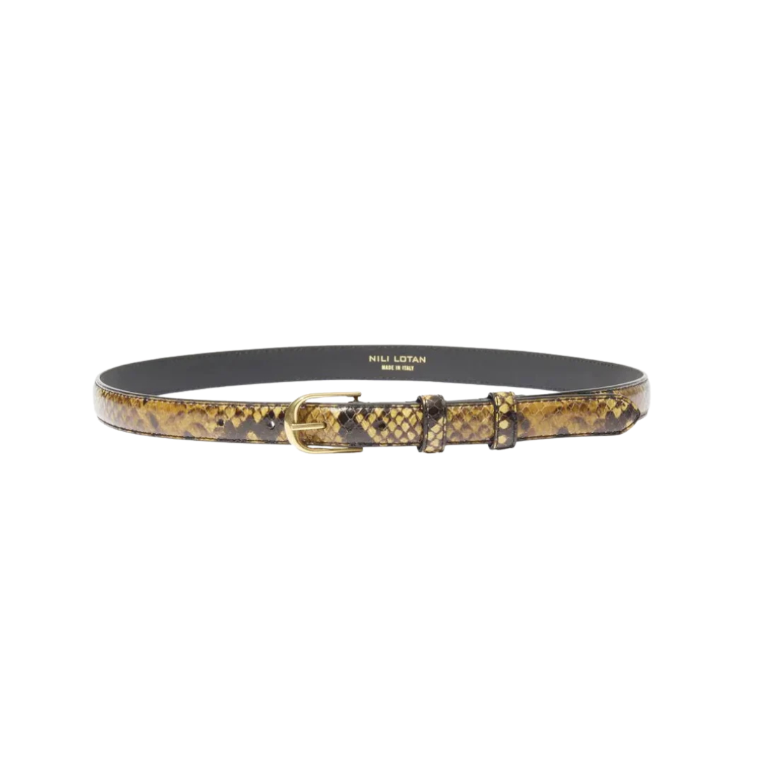 Jane belt CAMEL SNAKE