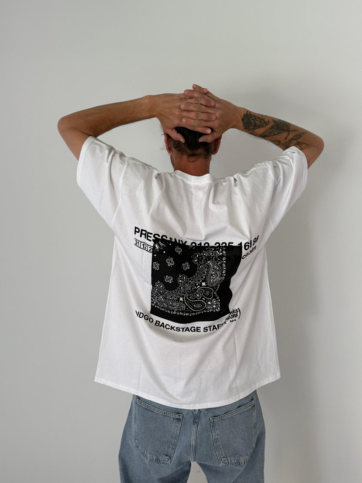 T-shirt train WHITE