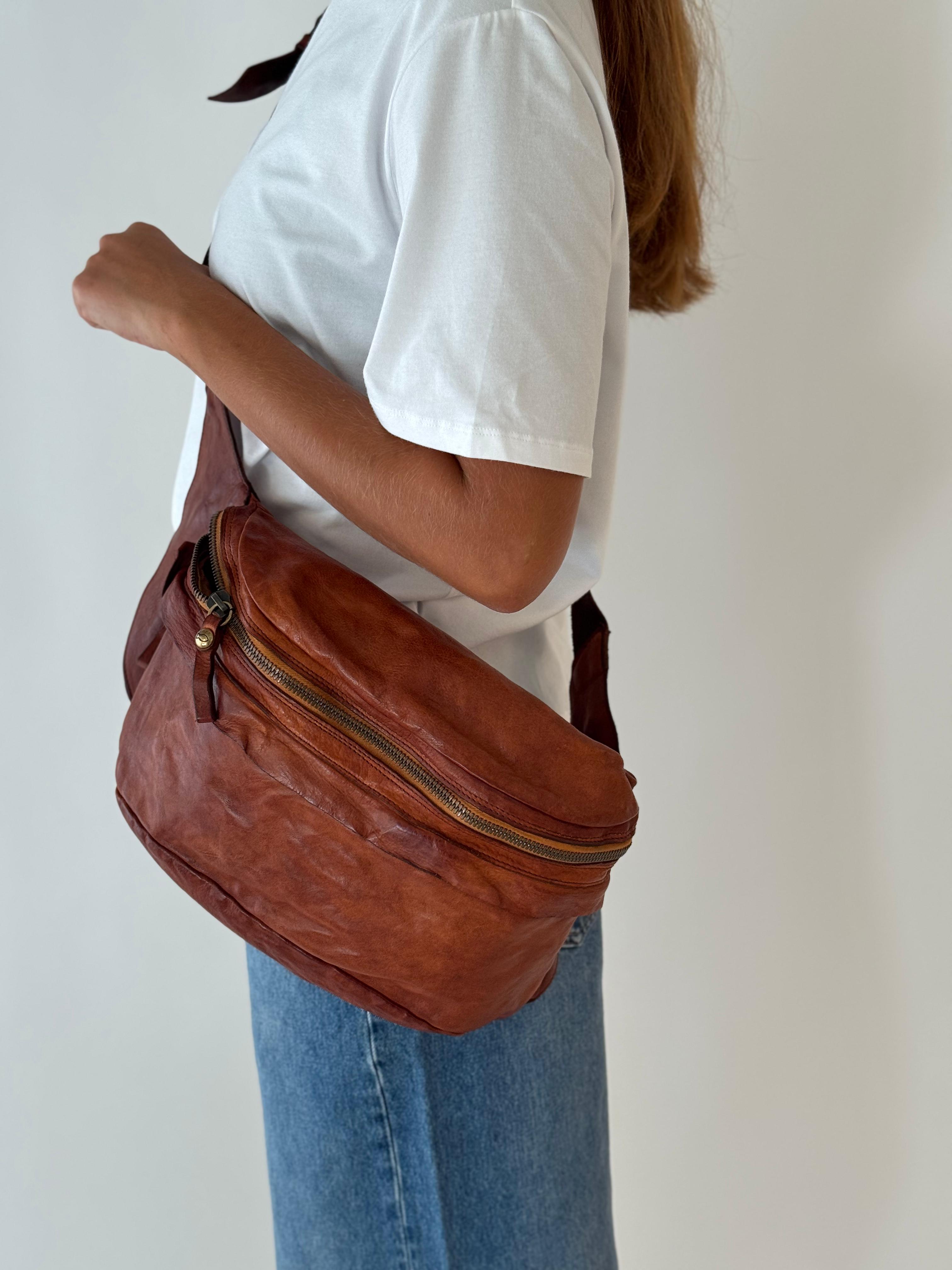 Tasso- waist bag COGNAC
