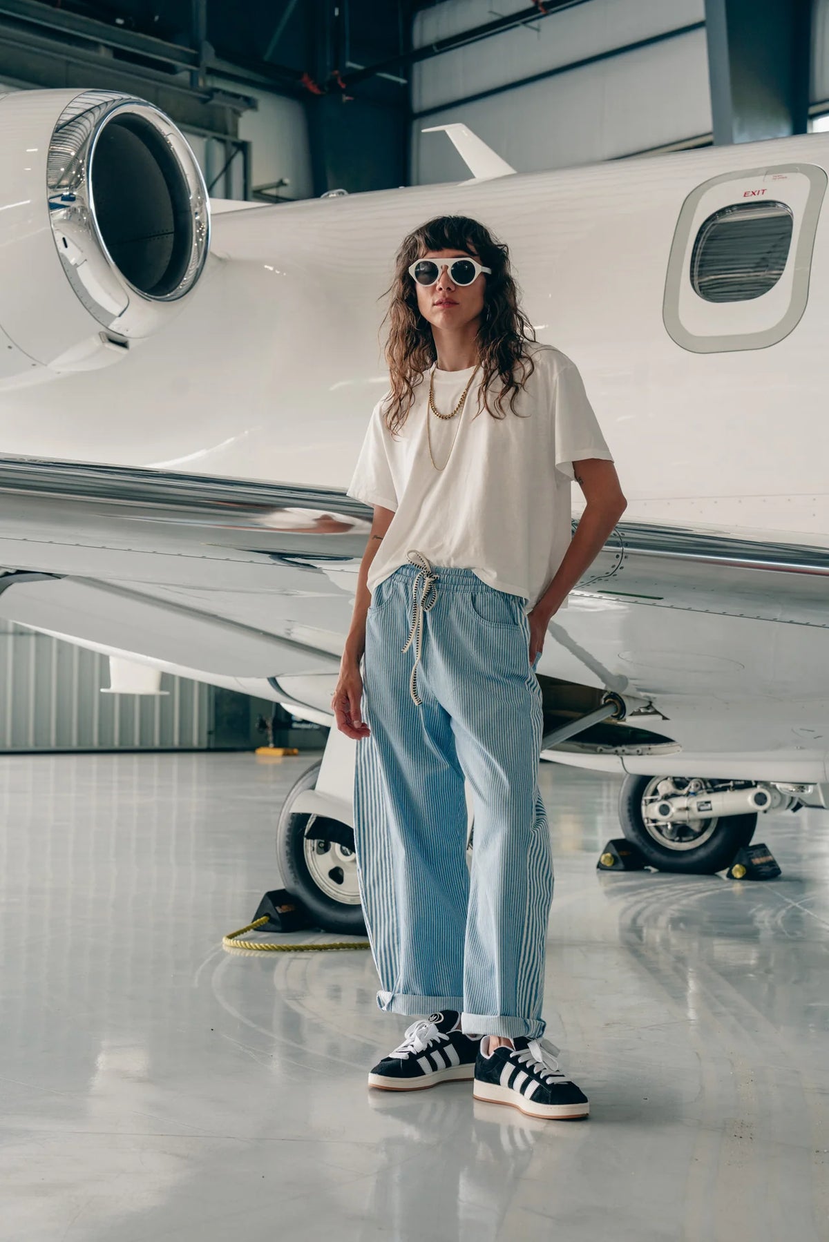 cancun pant BLUE STRIPES
