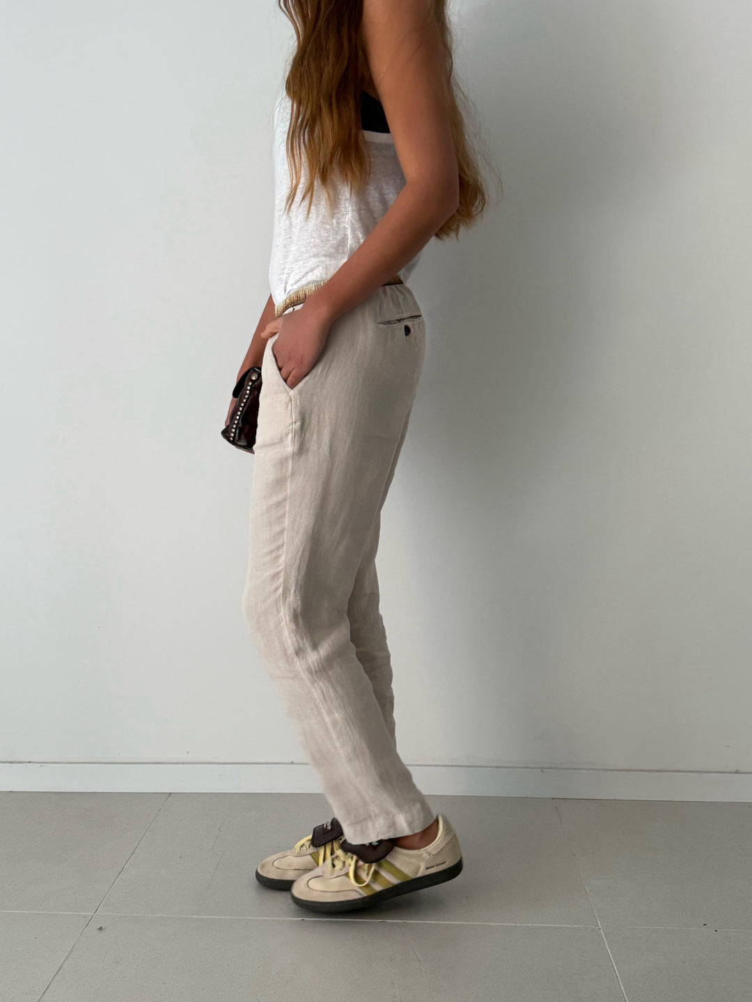 Pirouette pant STONE