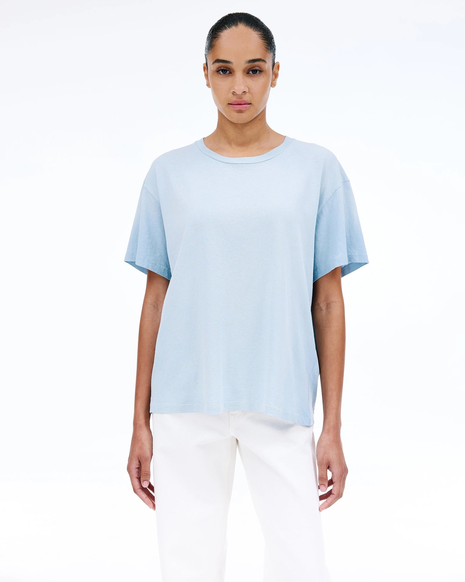 Oversized tee vintage sky SKY BLUE
