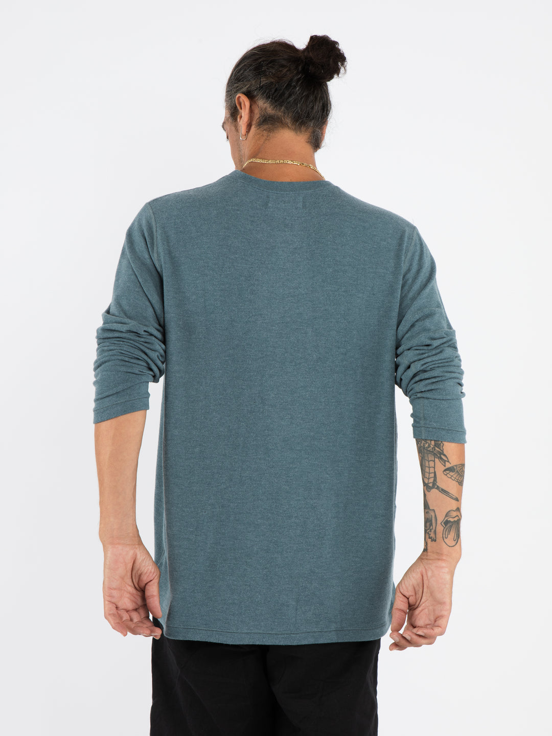 becker long sleeve crew neck top NEPTUNE