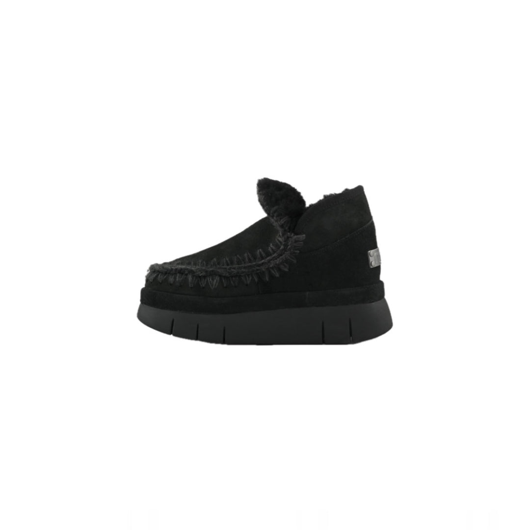 Bounce welt sneaker suede BLACK