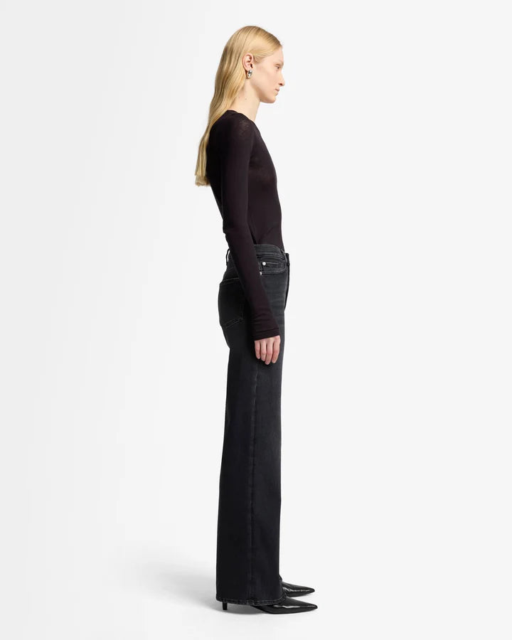 Ultra high rise jo bottomline BLACK