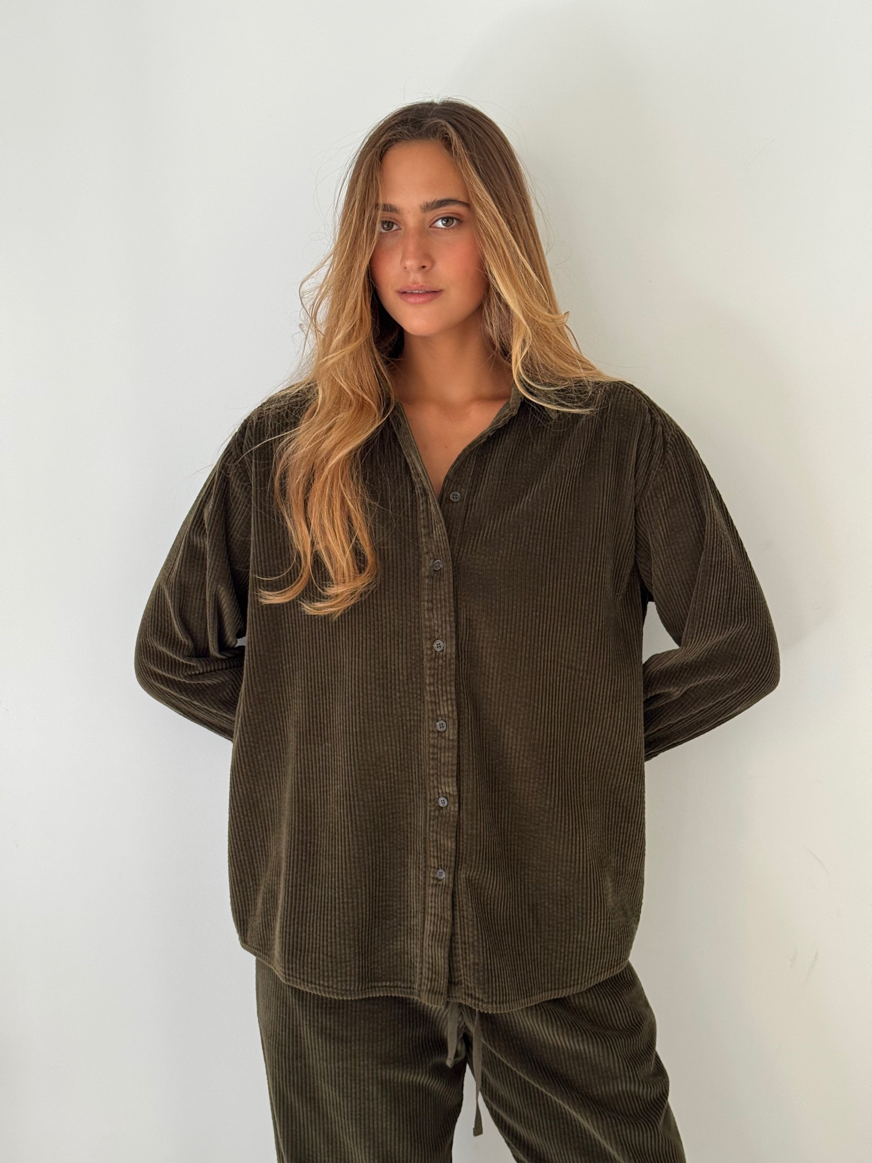 Cinema woven shirt ARMY