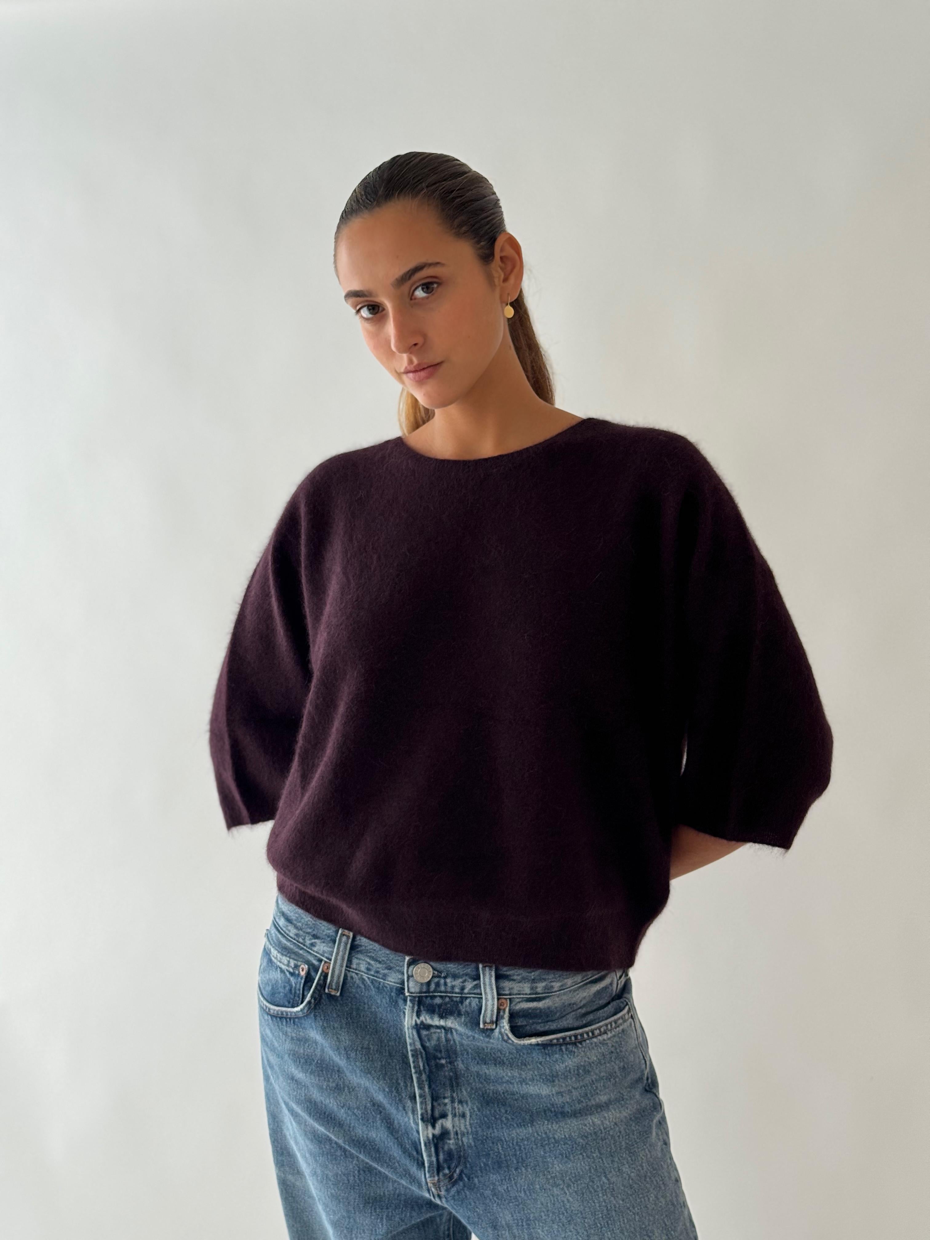 Pullover EGGPLANT
