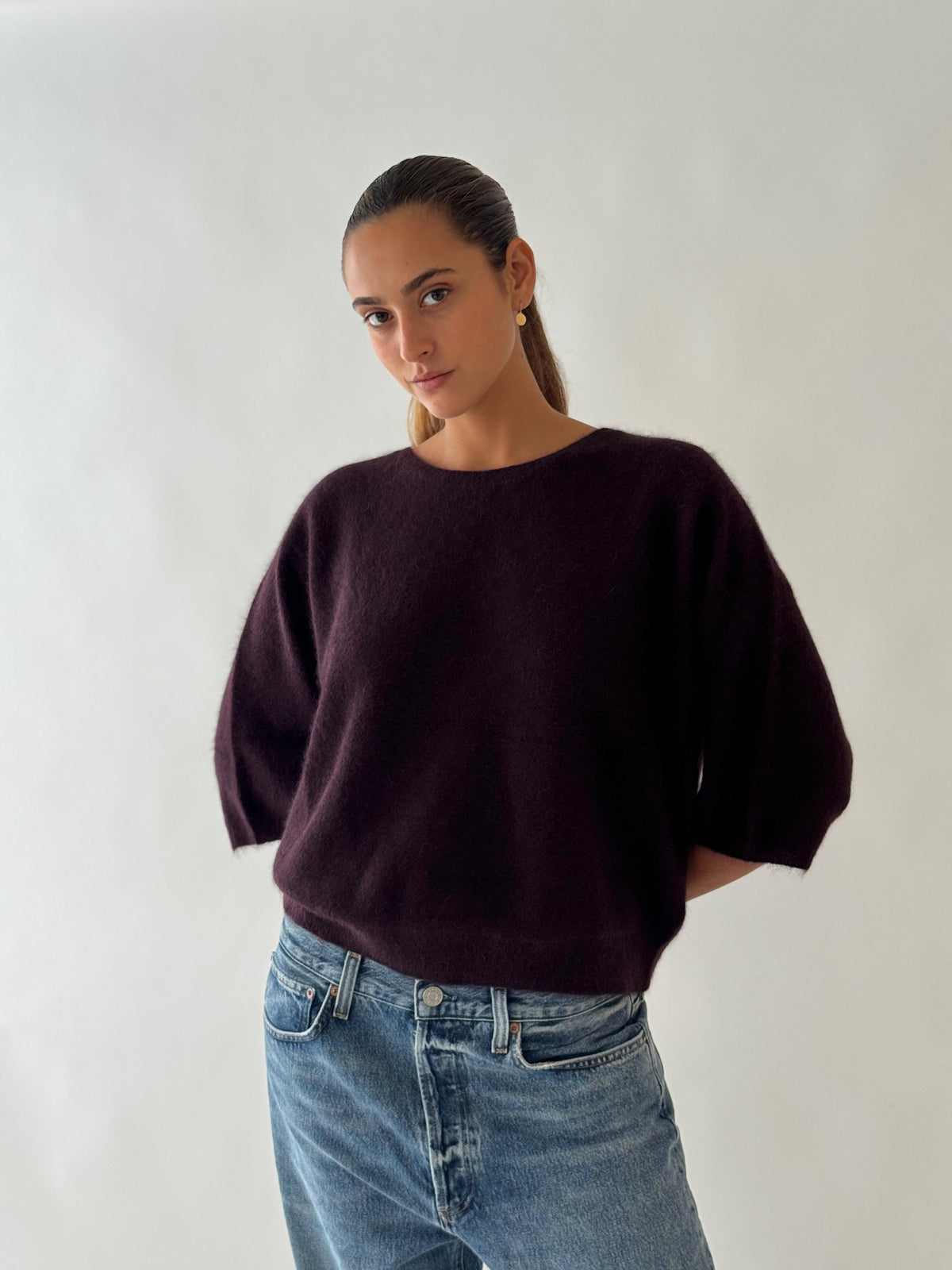 Pullover EGGPLANT