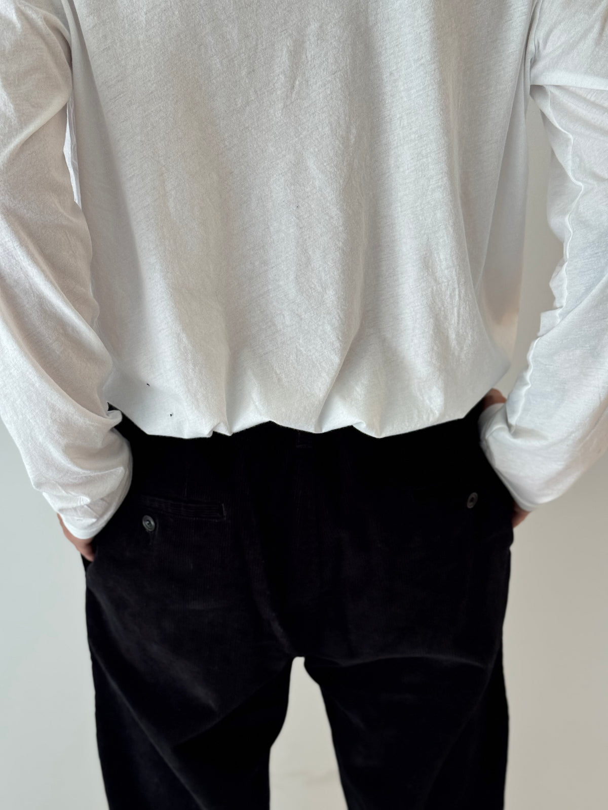 Tanker woven pants BLACK