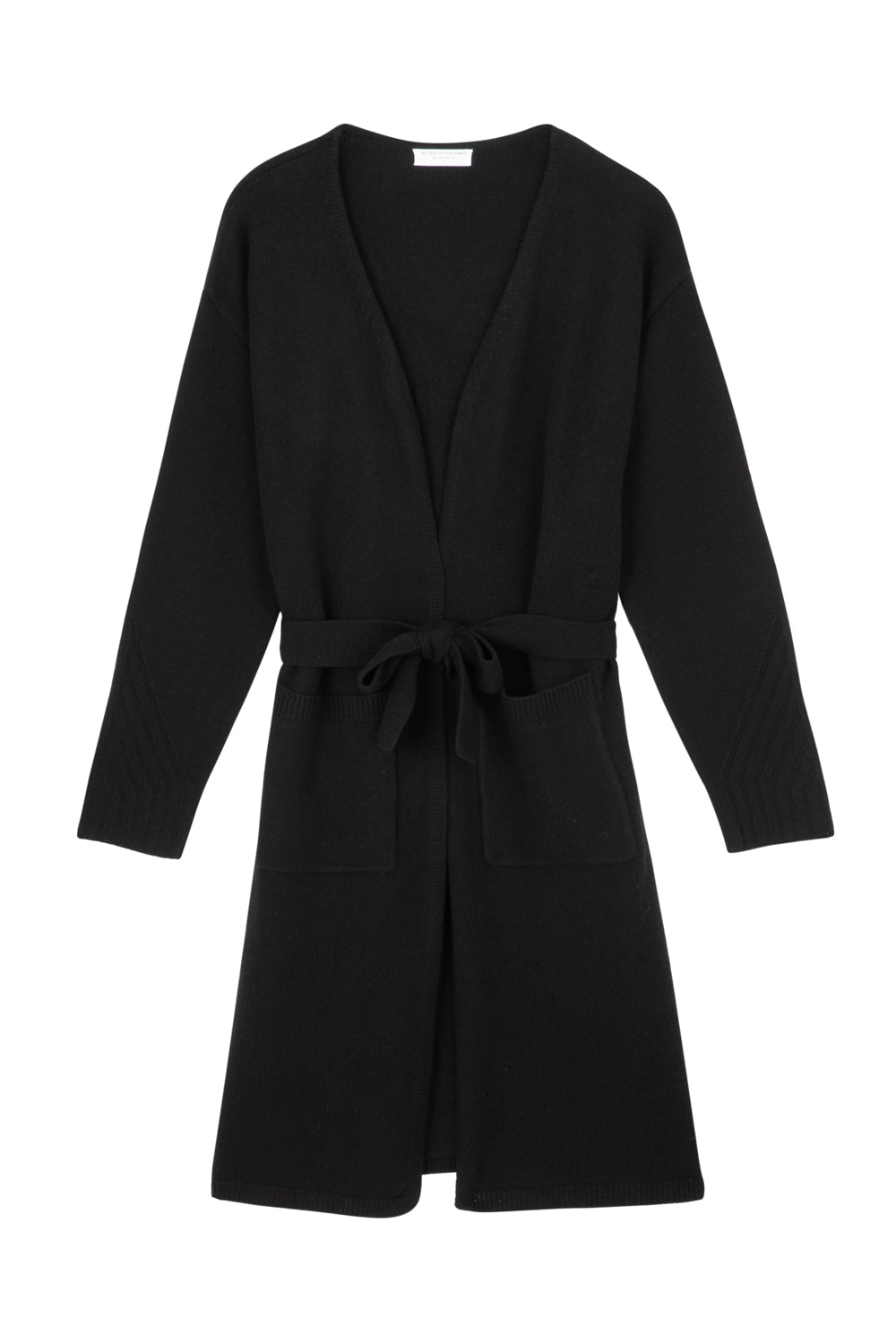 Waiscoat long sleeves BLACK