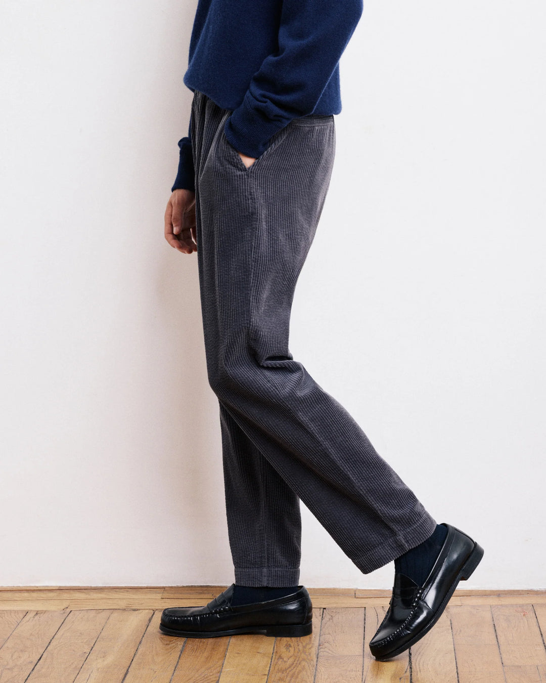 Woven pants CHARCOAL