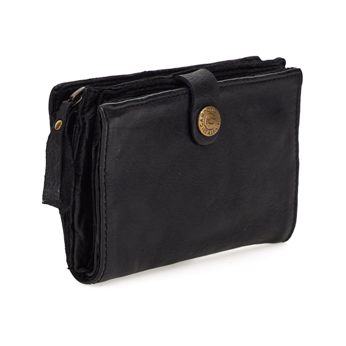 Wallet cow BLACK