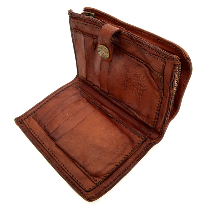 Wallet cow COGNAC