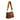 Agnese S+striped fabric COGNAC
