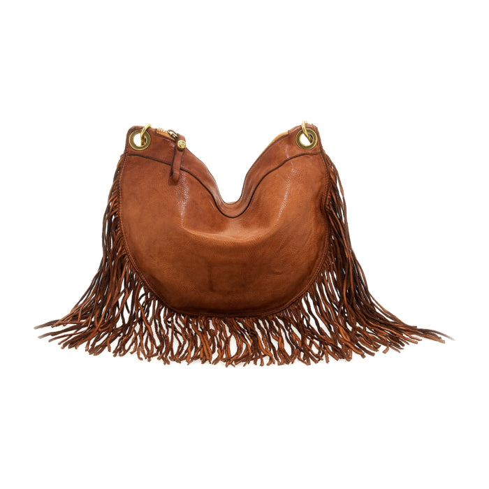 Fabiola shoulder bag small COGNAC