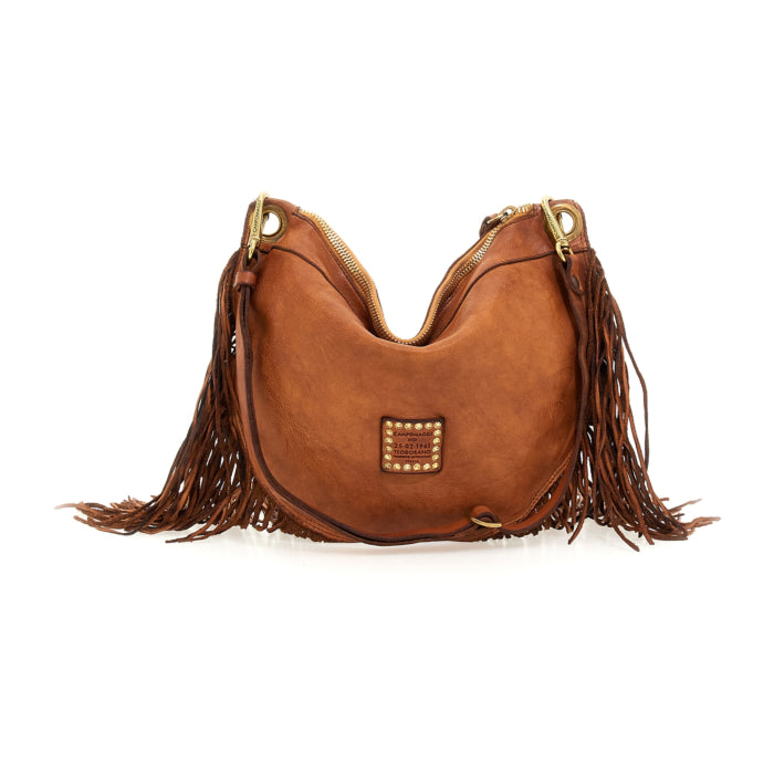 Fabiola shoulder bag small COGNAC