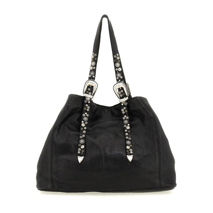 Lidia shopping bag BLACK