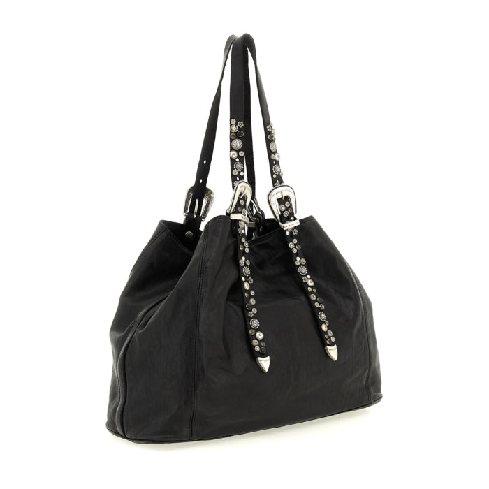 Lidia shopping bag BLACK
