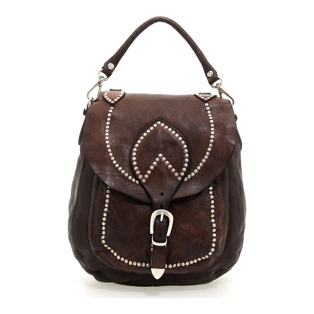 Olivia backpack/shoulder bag BROWN