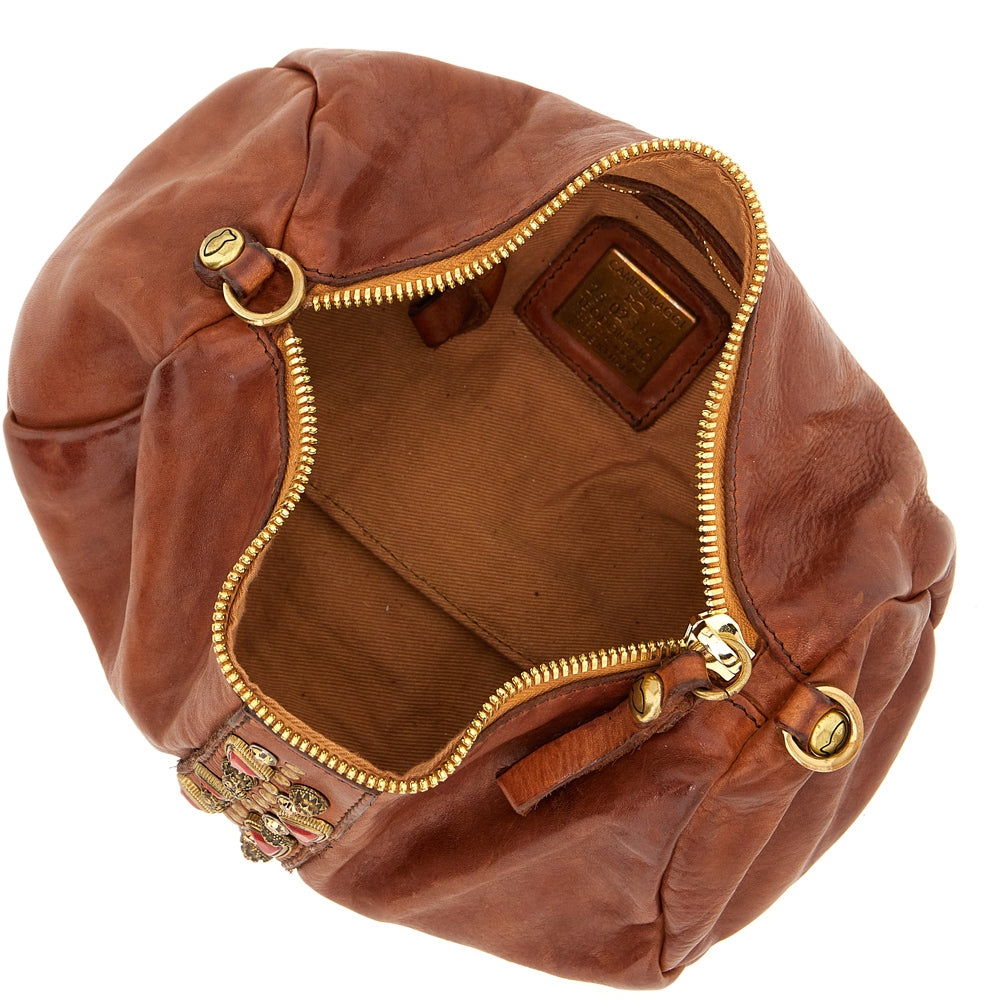 Licia shoulder bag COGNAC