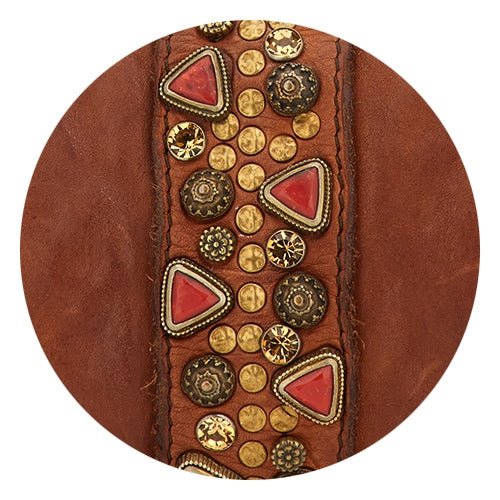 Licia shoulder bag COGNAC