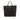 SHOPPING BAG WOVEN BLACK