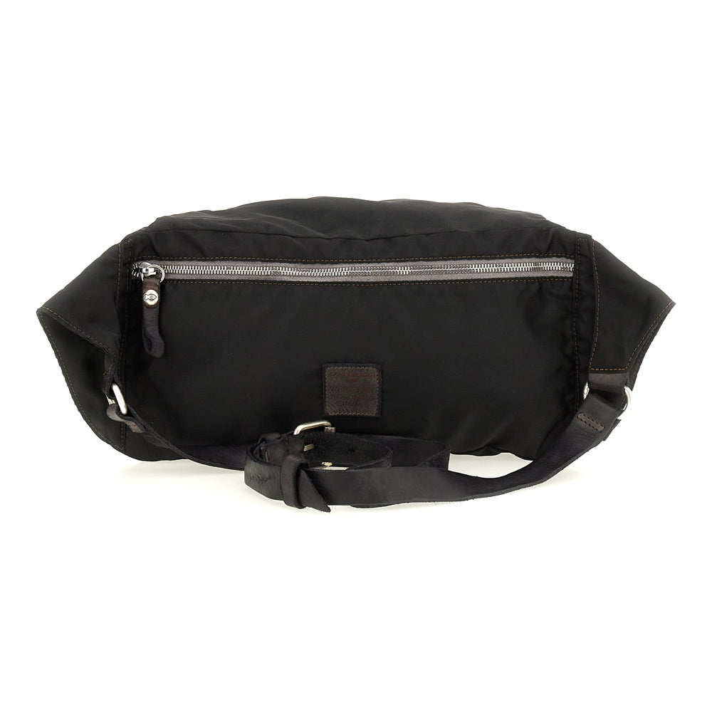 pollino waist bag nylon+print BLACK +D. GREY