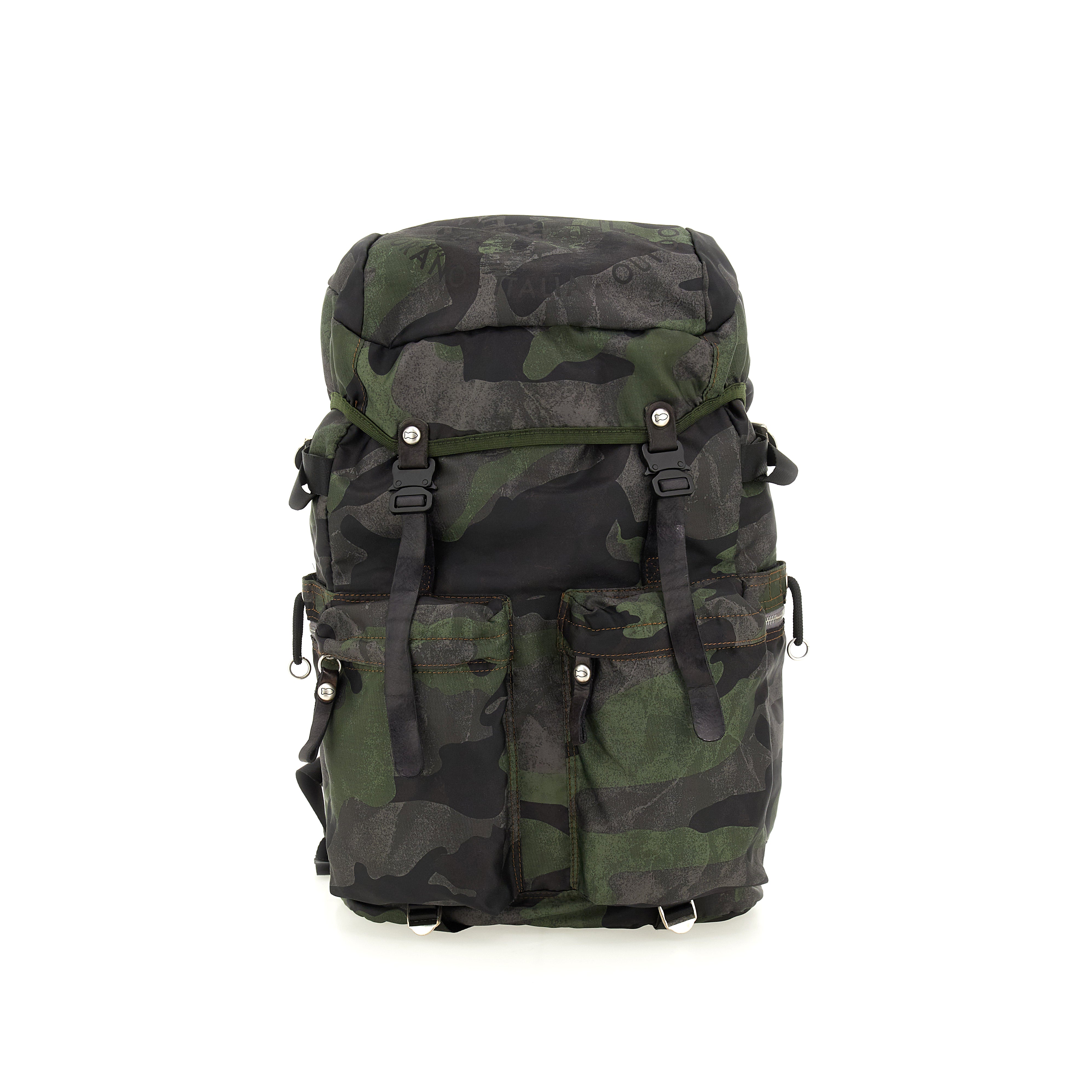 cervino backpack nylon camo+cow CAMO GREY