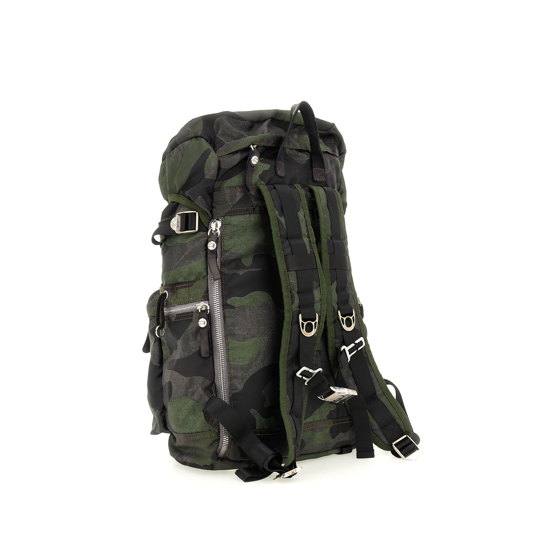cervino backpack nylon camo+cow CAMO GREY