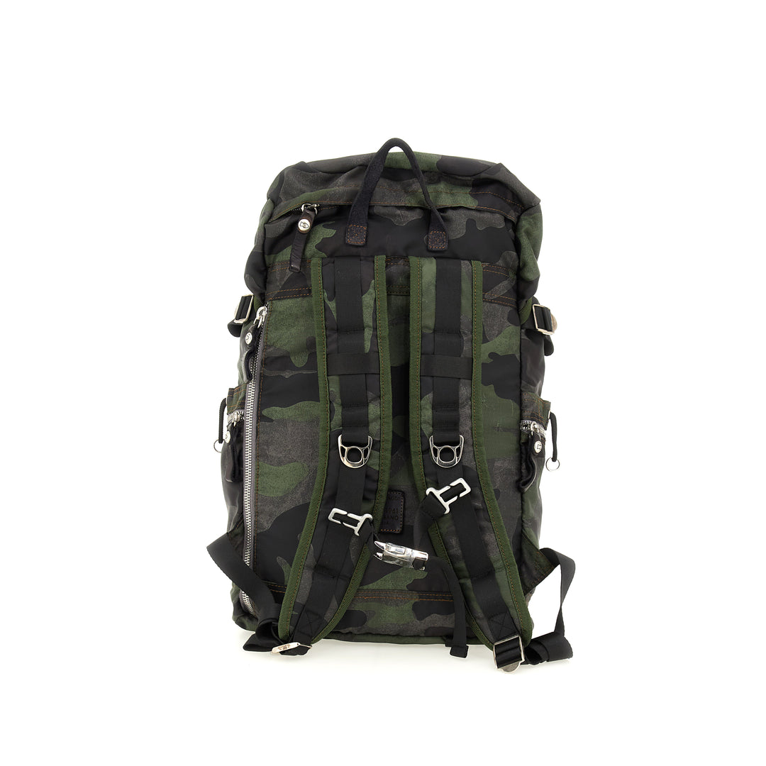 cervino backpack nylon camo+cow CAMO GREY