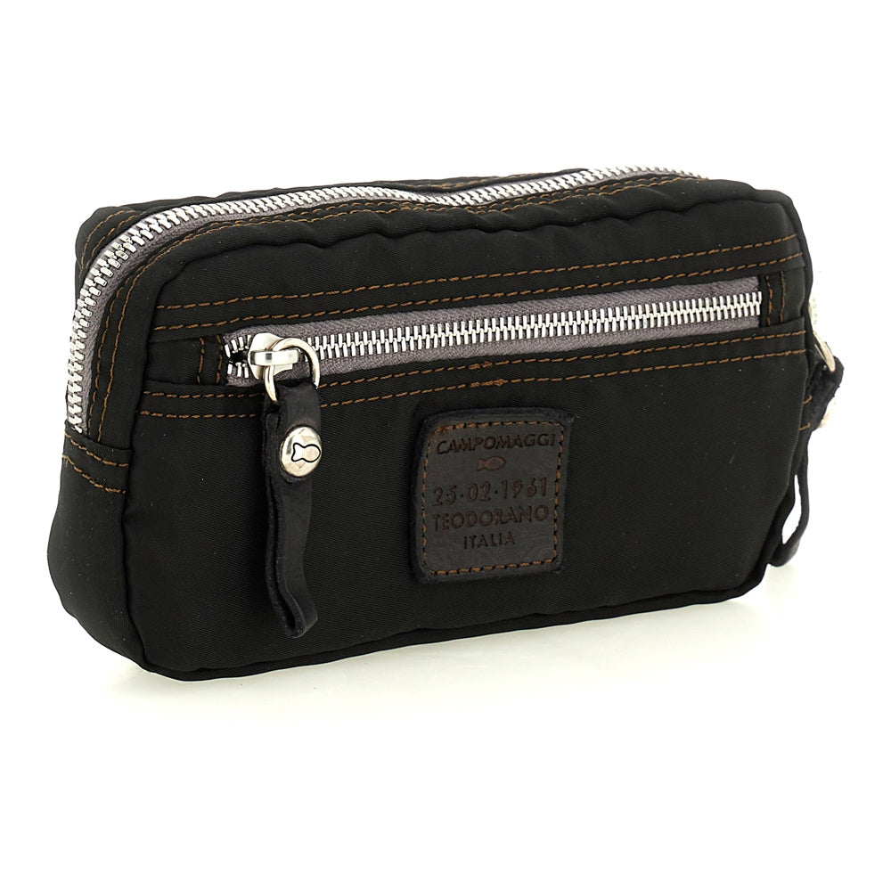foraker beauty nylon+cow+print BLACK +D. GREY