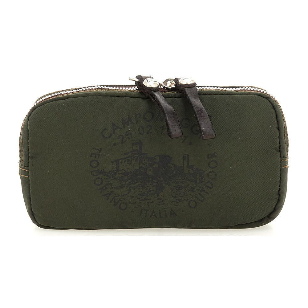 foraker beauty nylon+cow+print MILITARY+BROWN