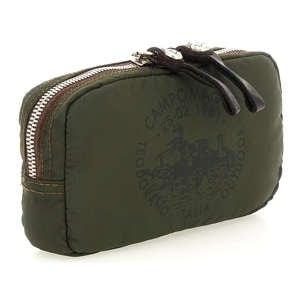 foraker beauty nylon+cow+print MILITARY+BROWN