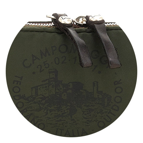 foraker beauty nylon+cow+print MILITARY+BROWN