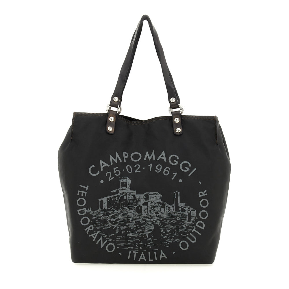 blackburn shopping nylon+cow BLACK +D. GREY