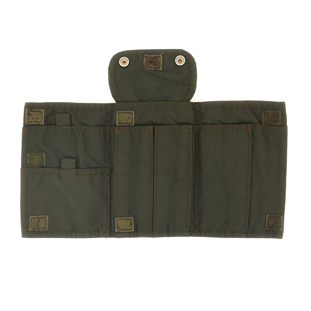 bermina phone holder nylon+cow MILITARY+BROWN