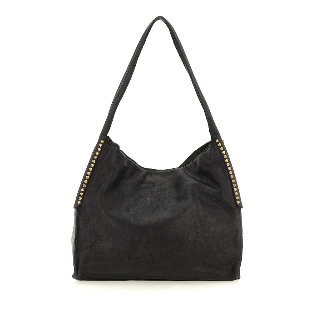 Viola shopping cow+studs BLACK